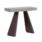 Extendable Console to 300 cm with Bear Finish Legs Made in Italy - Destino Viadurini