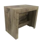 Console Extendable to 300 cm from Entrance or Living Room in Wood - Katharina Viadurini