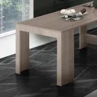 Console Extendable to 300 cm from Entrance or Living Room in Wood - Katharina Viadurini