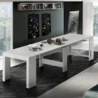 Console Extendable to 300 cm from Entrance or Living Room in Wood - Katharina Viadurini