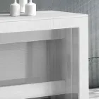 Console Extendable to 300 cm from Entrance or Living Room in Wood - Katharina Viadurini