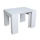 Extendable Console to 307 cm in Made in Italy Wooden Microparticles - Corona Viadurini