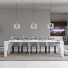 Extendable Console Available in 2 Different Sizes Made in Italy - Grifone Viadurini