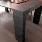 Extendable Console Up to 290 cm with Wooden Top Made in Italy - Seregno Viadurini