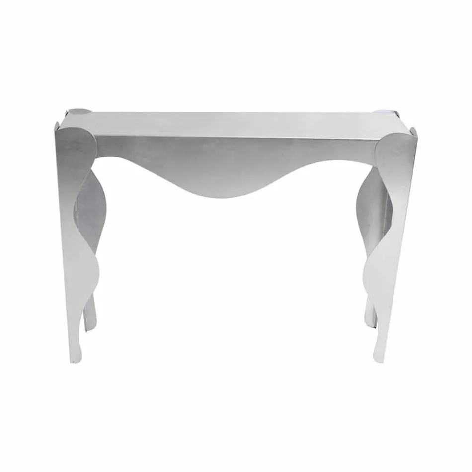 Modern Design Living Room Console in Colored Iron Made in Italy - Gertrude Viadurini