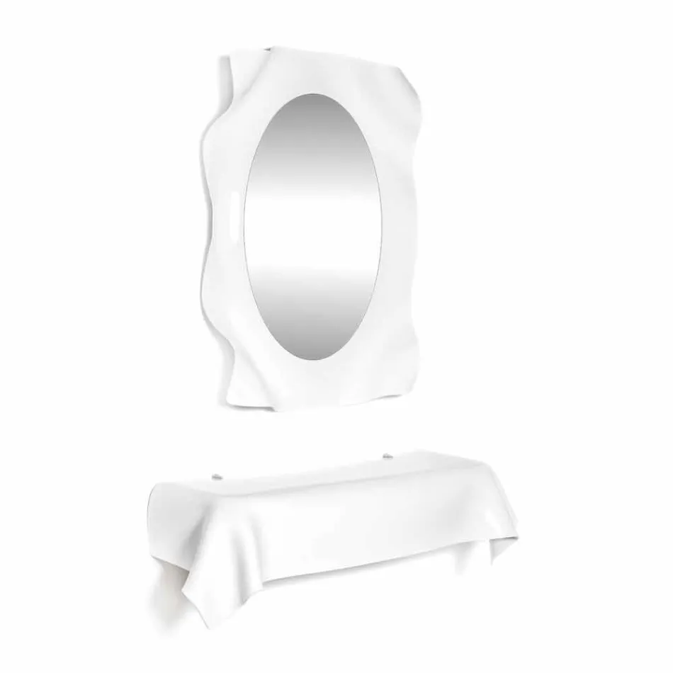 Modern design white plexiglass design drawer Wish Viadurini