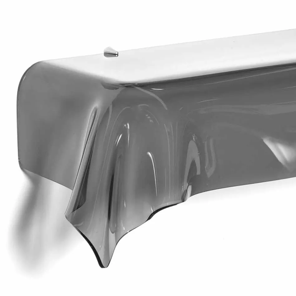 Contemporary design plexiglass design console. draped Wish Viadurini