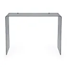Fixed Console in White or Smoked Plexiglass Made in Italy - Genio Viadurini