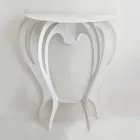 Console in Colored Iron of Modern Design Made in Italy - Barbata Viadurini