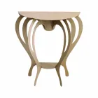 Console in Colored Iron of Modern Design Made in Italy - Barbata Viadurini