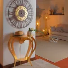 Modern Design Colored Iron Console Made in Italy - Barbata Viadurini