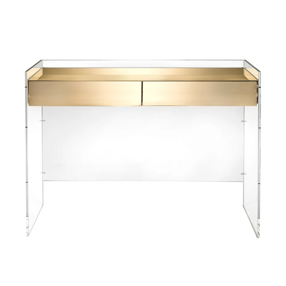 Console Table in Three Finishes Made of Plexiglass Made in Italy - Fedra Viadurini