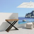 Modern Console Extendable to 300 cm with Anthracite Frame Made in Italy - Avventura Viadurini