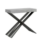 Modern Console Extendable to 300 cm with Anthracite Frame Made in Italy - Avventura Viadurini
