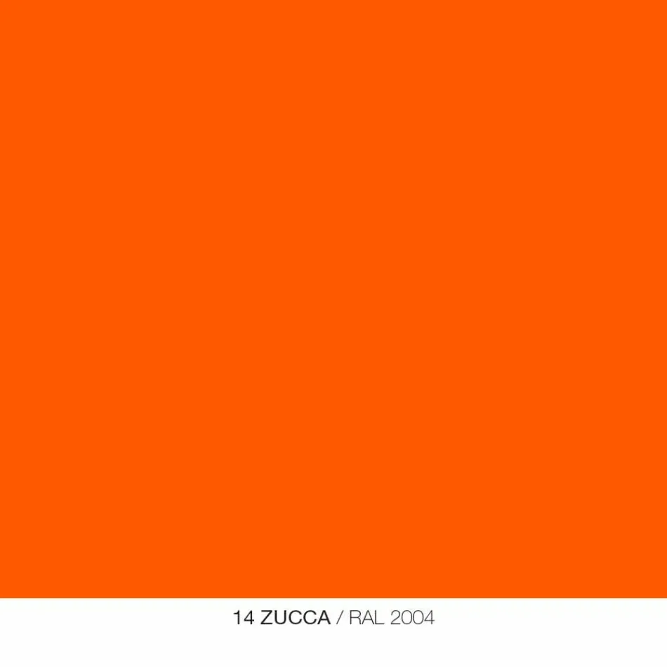 Modern Minimal Design Console in Colored Metal Made in Italy - Benjamin Viadurini