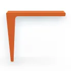 Modern Minimal Design Console in Colored Metal Made in Italy - Benjamin Viadurini