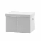 Modern Storage Box in Regenerated Leather Made in Italy - Gabry Viadurini