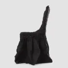 Elegant Chair Cover with Backrest for Living Room in Embroidered Linen - Panteo Viadurini