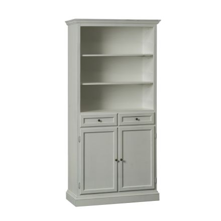 Sideboard with 2 Doors, 2 Drawers and 2 Open Shelves Made in Italy - Camene Viadurini