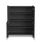 Living Room Sideboard Covered in Melamine Marble Finish Made in Italy - Zinc Viadurini