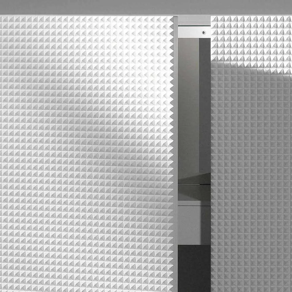 Design sideboard with 2 white, black or gold flora models Viadurini