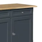 Wooden Sideboard with 2 Drawers and 2 Doors Made in Italy - Uller Viadurini