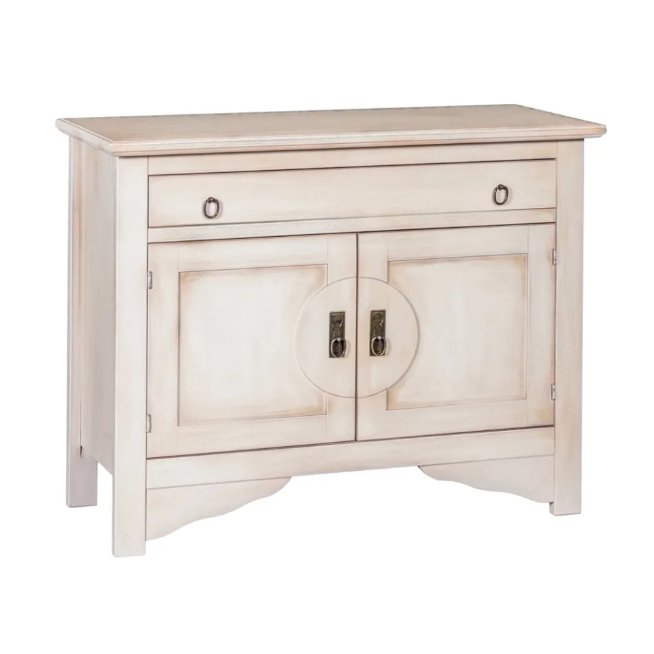 Wooden Sideboard of Different Finishes Made in Italy - Ashvin Viadurini