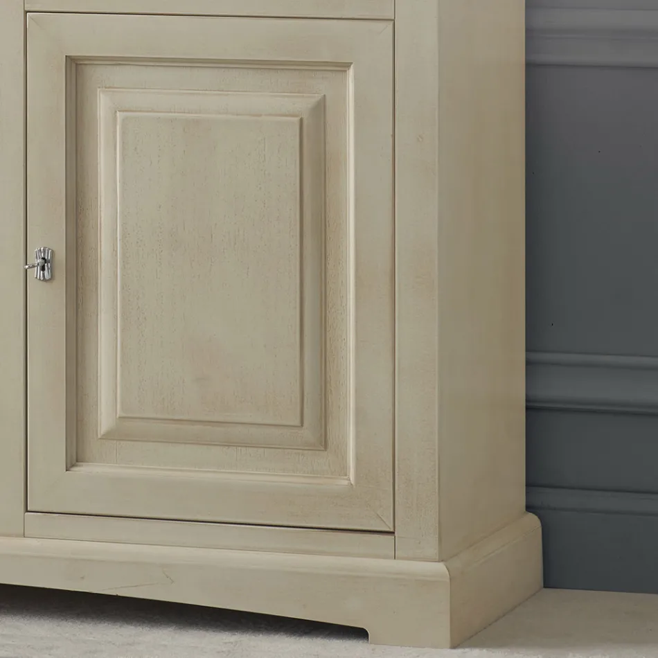 Wooden Sideboard of Different Finishes Made in Italy - Magni Viadurini