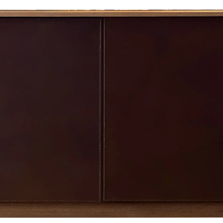 Grilli York wood veneer cupboard with 4 doors 100 % made in Italy Viadurini