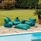 Multipurpose Cushion for the Garden in Outdoor Fabric - Maestrale Viadurini