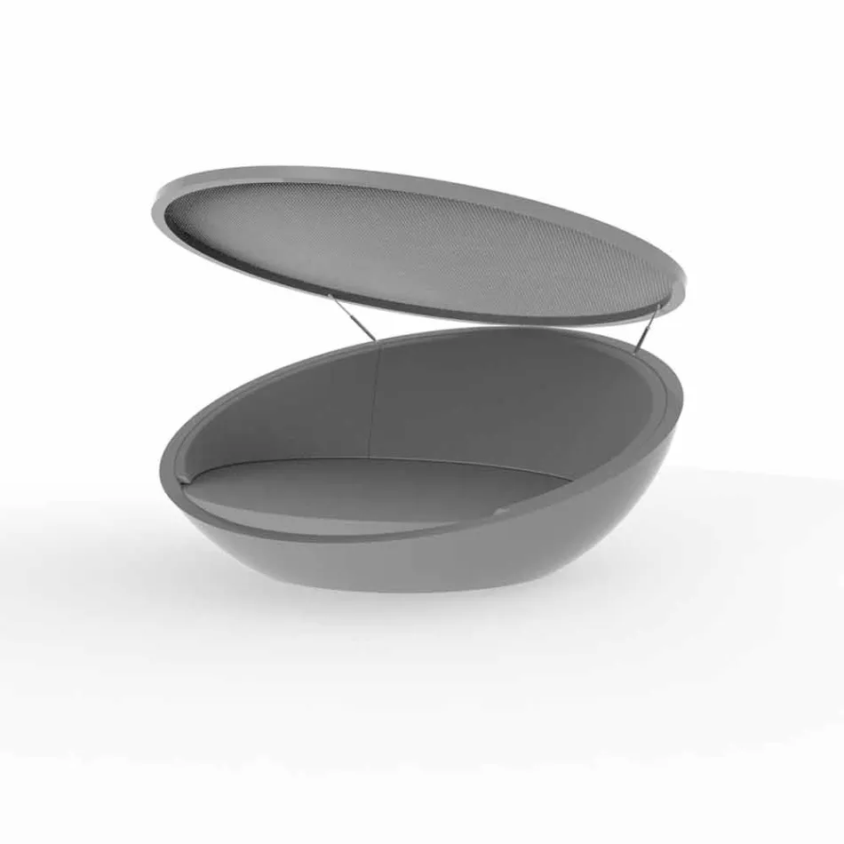 Modern design daybed Ulm by Vondom, in polyethylene resin Viadurini