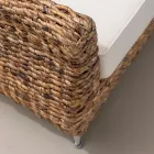 2 or 3 Seater Outdoor Sofa in Banana Tree with Cushions - Legolas Viadurini