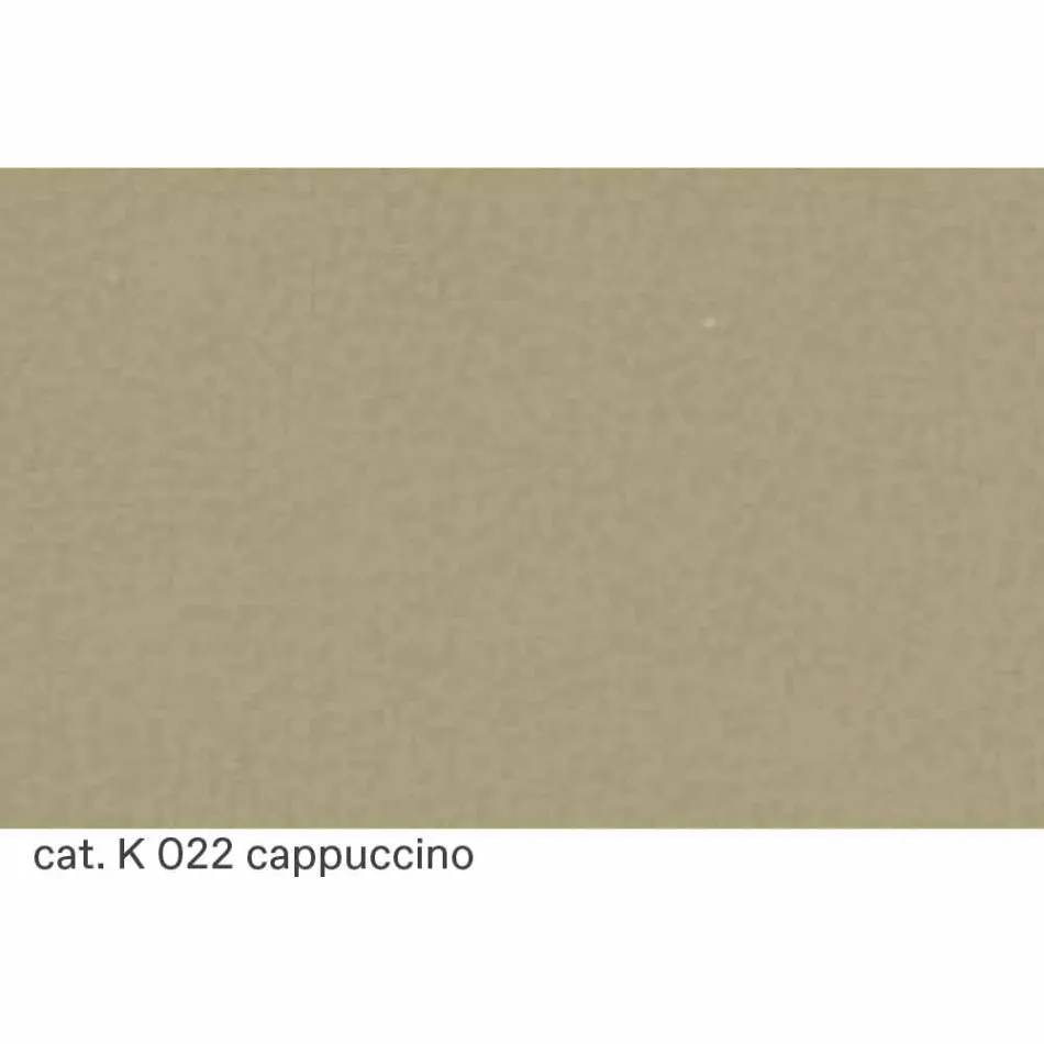 3 Seater Sofa Covered in Leather with Walnut Feet Made in Italy - Alessandria Viadurini