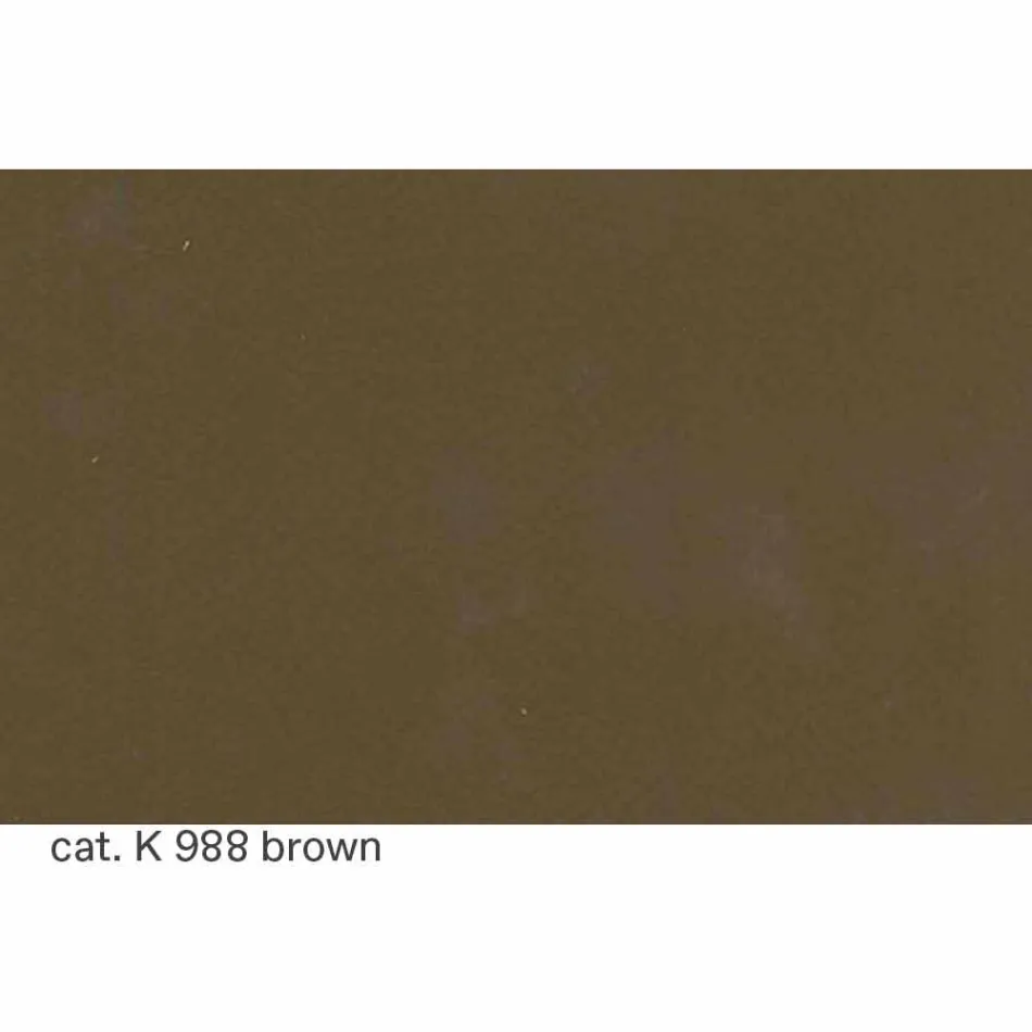 3 Seater Sofa Upholstered in Leather with Lacquered Feet Made in Italy - Idra Viadurini