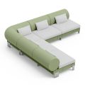 Living Room Corner Sofa in Polyethylene of Different Colors - Orbis