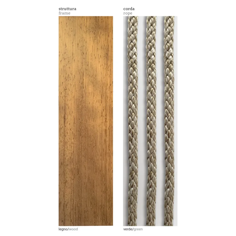 Modular Outdoor Sofa in Upholstered Fabric Made in Italy - Rubik Viadurini