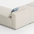 Modular Garden Sofa in Water-Repellent Fabric Made in Italy - Bahias Viadurini