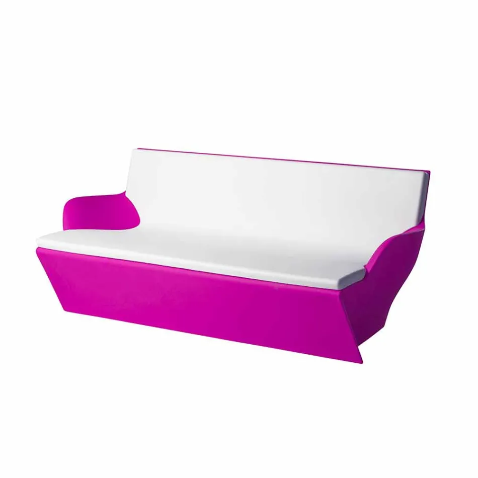 Slide with armrests Slide Kami Yon colored design made in Italy Viadurini