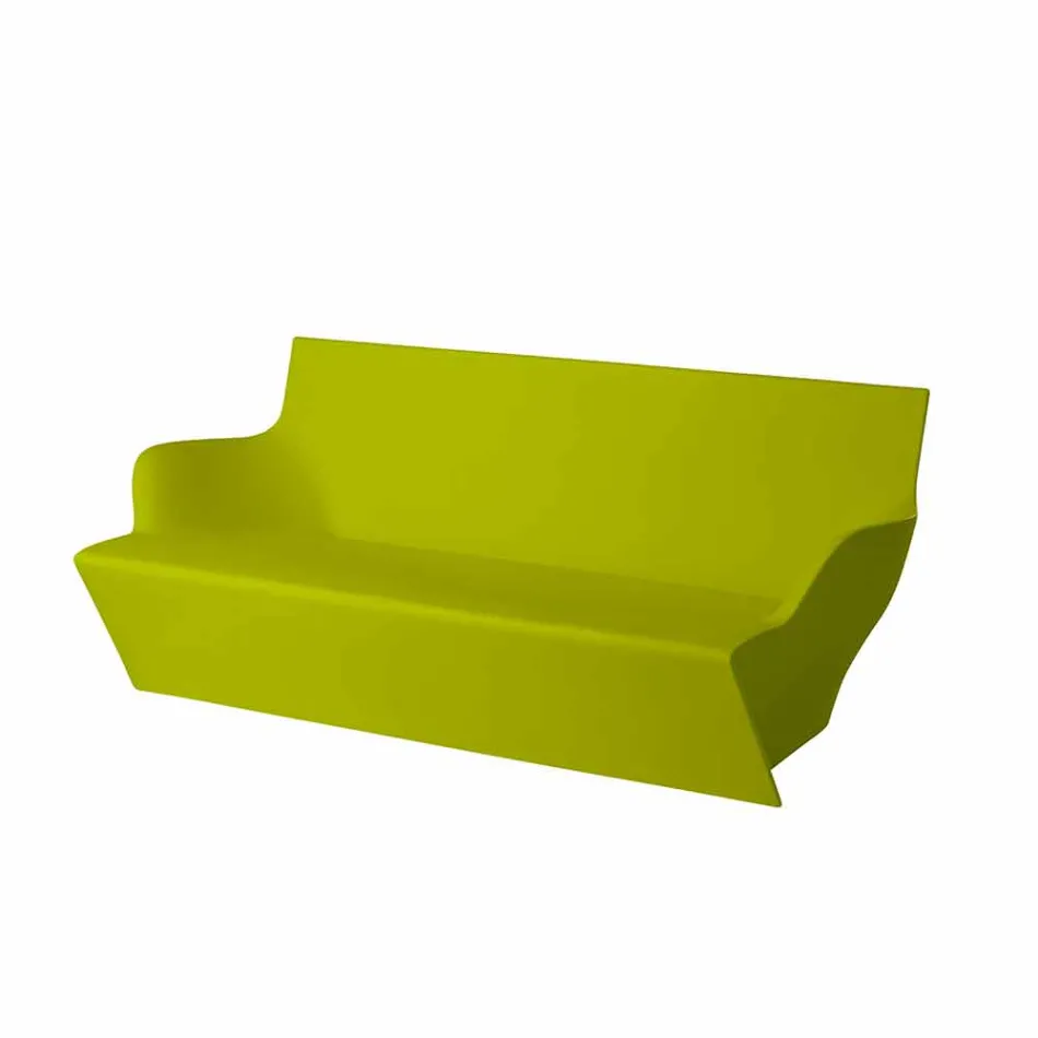Slide with armrests Slide Kami Yon colored design made in Italy Viadurini