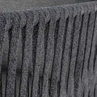 Outdoor Aluminum and Rope Sofa with Fabric Cushions, Homemotion - Shama Viadurini