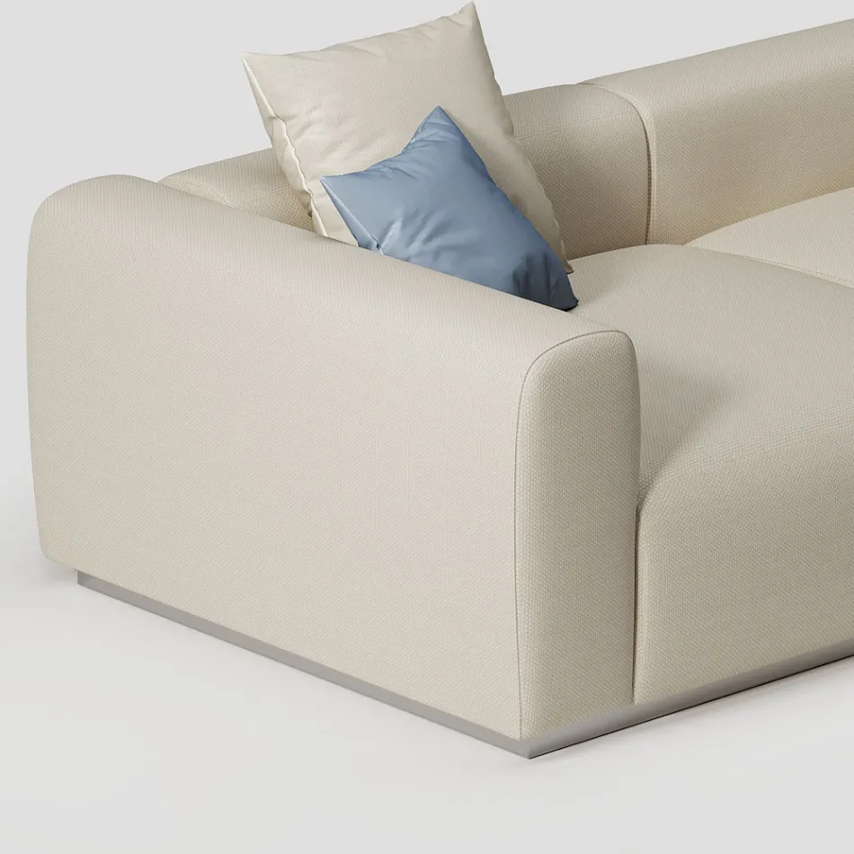 Modular Outdoor Sofa in Marine Plywood Made in Italy - Bahias Viadurini