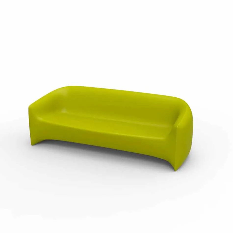 Design outdoor sofa in Blow by Vondom polyethylene resin Viadurini