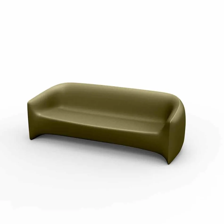 Design outdoor sofa in Blow by Vondom polyethylene resin Viadurini