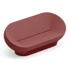Polyethylene Outdoor Sofa Available in Various Colors - Towel Viadurini