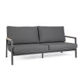 Outdoor Sofa in Fabric with Aluminum Structure, Homemotion - Cara