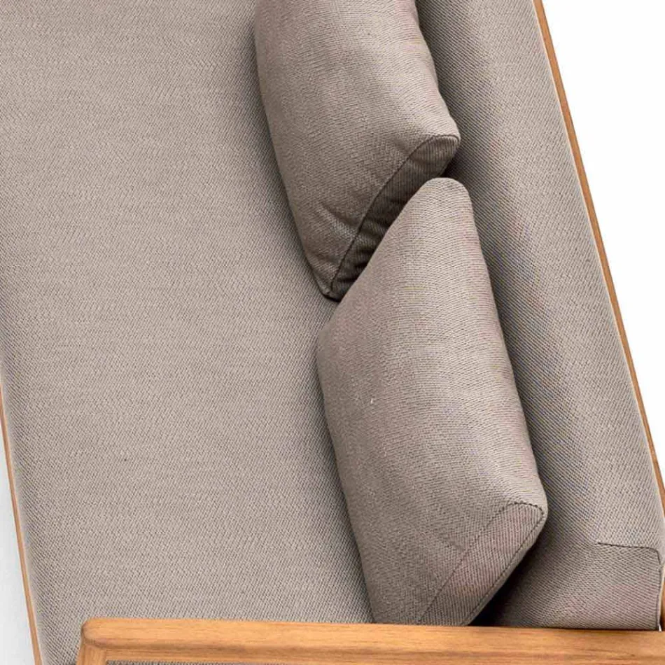 Modern Varaschin Bali outdoor sofa with padded cushions Viadurini