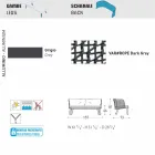 Modern Varaschin Emma outdoor sofa in fabric and metal Viadurini