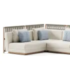 Modular Garden Sofa Made in Italy - Rubik Viadurini