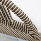 Garden Sofa in Aluminum and Rope Weaving - Alcor Viadurini