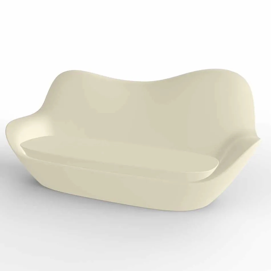 Modern design polyethylene garden sofa Sabinas by Vondom Viadurini